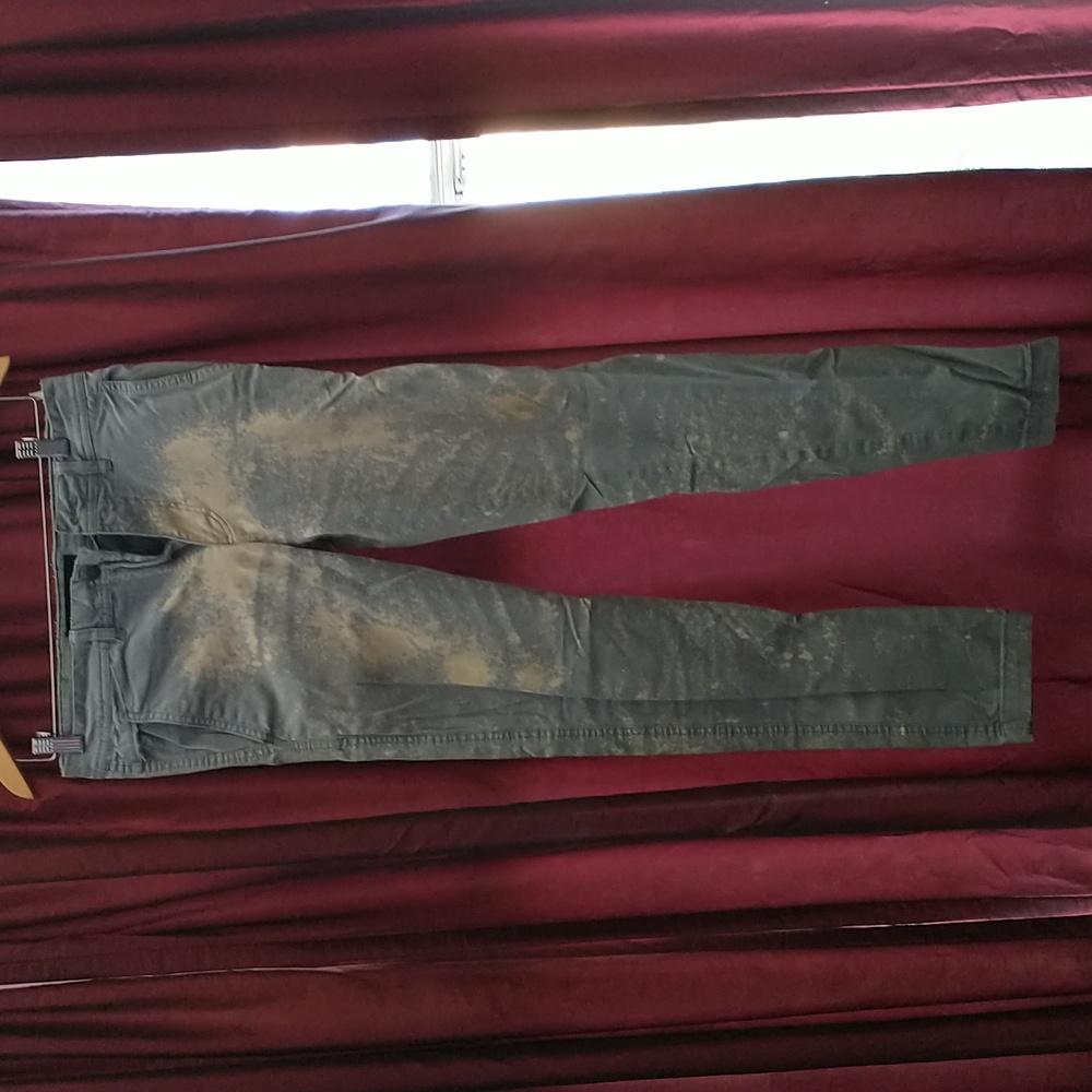 Zara Man light blue and white pants 29x29